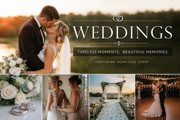 wedding photography couple ceremony